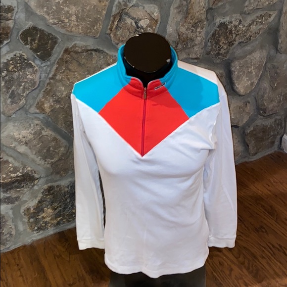 Vintage 80s-90s  Descente zip up pullover. Size L - Picture 12 of 13